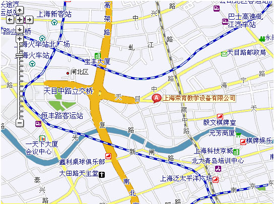 上海荔枝视频app教學設備有限公司地理位置
