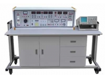 電工模電數電三合一綜合實驗室設（shè）備（bèi）(帶智能型功率表、功（gōng）率因數表)