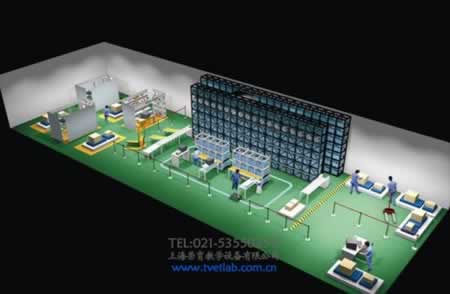 現代物流倉儲（chǔ）自動化實訓設備