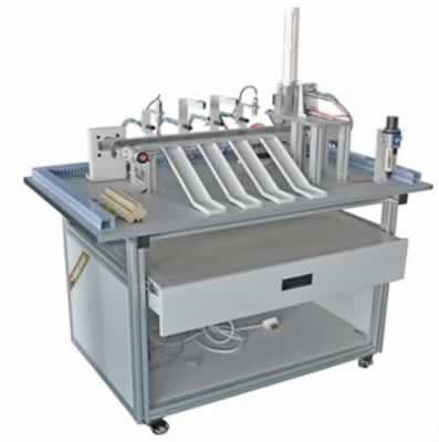 小型環形（xíng）生產線檢測控製（zhì）實訓台