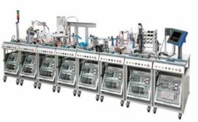 MES網絡型模塊式柔性自動化（huà）生產（chǎn）線實驗（yàn）係統(八站)