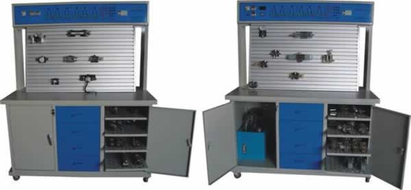 透明氣動液壓PLC控製綜合實訓台