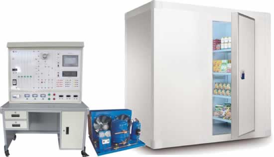 小型冷庫製冷（lěng）係統綜合實訓考（kǎo）核裝置