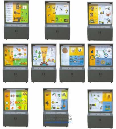 機械原理示教陳列櫃