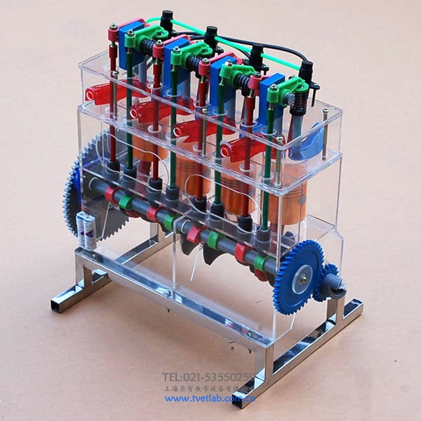 拖拉機六缸總成模型