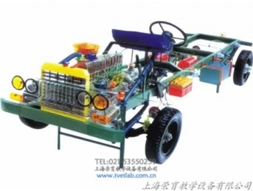 東風EQ1090透明汽車構造教學模型