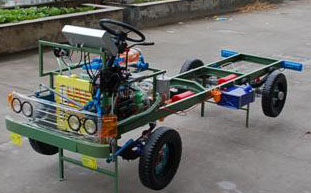 解放CA1122透明汽車教學模型