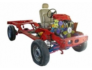 四輪驅（qū）動總成實物解剖模型