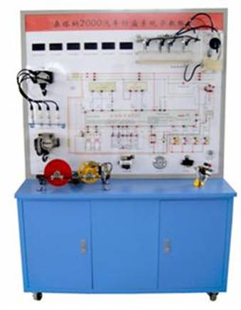 汽車發動機防盜係統示教板