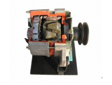 汽車發電機解剖模型