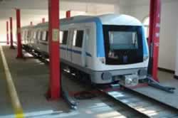 城市（shì）軌道交通車輛（liàng）結構運（yùn）用（yòng）檢修實訓設備