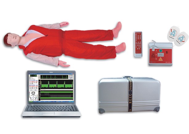高（gāo）級心肺複蘇、AED除（chú）顫模擬人（計算機控製、二合一組合（hé））