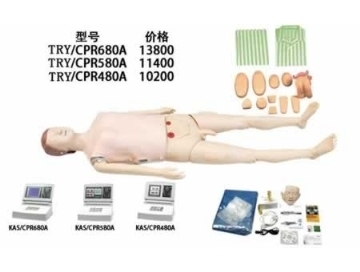 高（gāo）級多功能護理急救訓練模擬人（心（xīn）肺複蘇，基礎護理男女導尿）