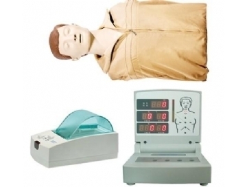 高（gāo）級電腦半身心肺複蘇模擬人