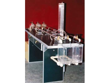 自（zì）循環沿程阻力係數測定實驗台