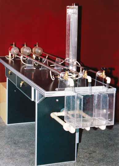 自（zì）循環（huán）沿程阻力係數測定實驗台