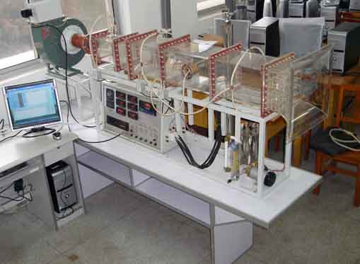 強迫對流空氣橫掠平板（bǎn）放熱係（xì）數測試裝置