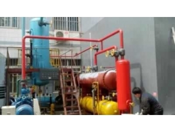 真（zhēn）實部件構成氨製冷係統模擬實驗設備