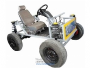 電子控製四輪轉向係統與前懸掛實訓台